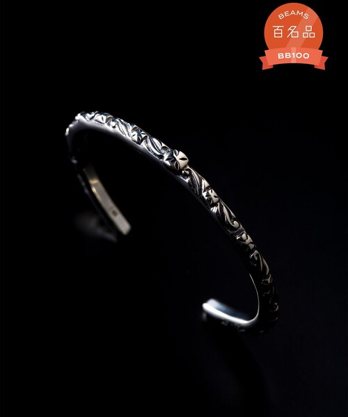 BILL WALL LEATHER（ビルウォールレザー） バングル Thin Cross Bangle