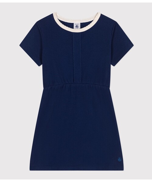 PETIT BATEAU ワンピース ポワンココットワンピース キッズ 子供