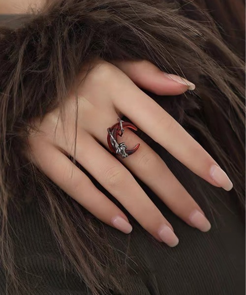 NOVESSEL 指輪 リング A'GEM/9 × .kom「NOVESSEL/ノベセル」レッド