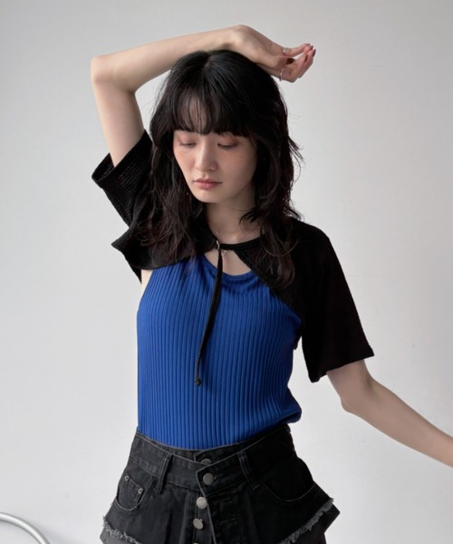 tシャツ M2522 ドッキングＢＩＧ　Ｔ レディース RNA tシャツ M2458 ガーターベルトショートT レディース