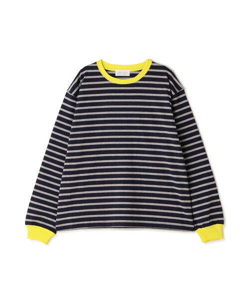 SOGLIA tシャツ SOGLIA/ソリア OPEN END BORDER LS TEE ボーダー