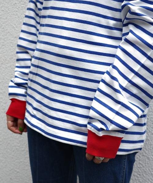 SOGLIA tシャツ SOGLIA/ソリア OPEN END BORDER LS TEE ボーダー