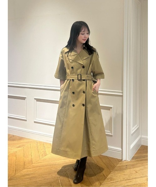 アルアバイル　トレンチコート ハーフスリーブトレンチ|allureville OFFICIAL SITE / ONLINE SHOP
