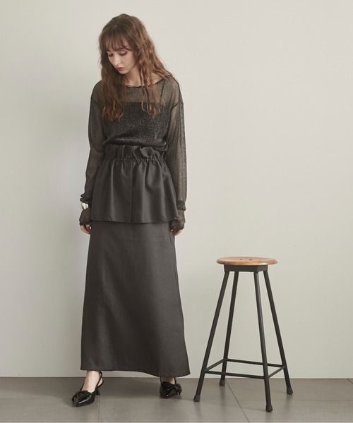 acne studios ウエストビジュー フリルスカート acne studios ウエストビジュー フリルスカート レディース