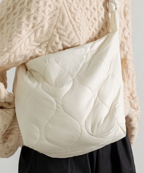 DAY CLOSET ショルダーバッグ バッグ 「大容量 A4収納可」ノット