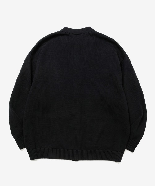 カーディガン rehacer: Botanical V-Neck Cardigan / ボタニカル Vネック カーディガン メンズ レディースの画像