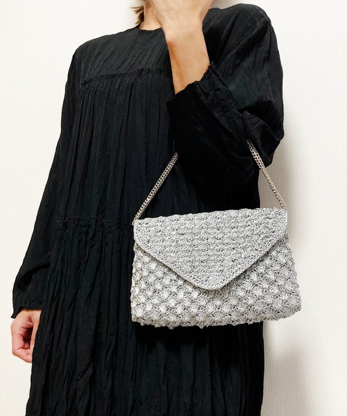 MAISON mou（メゾンムー） クラッチバッグ パーティーバッグ 「Swaraj