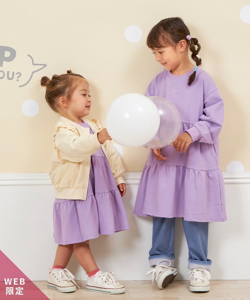 KP ワンピース 「WEB限定」ふんわりワンピース(80〜140) キッズ 子供服