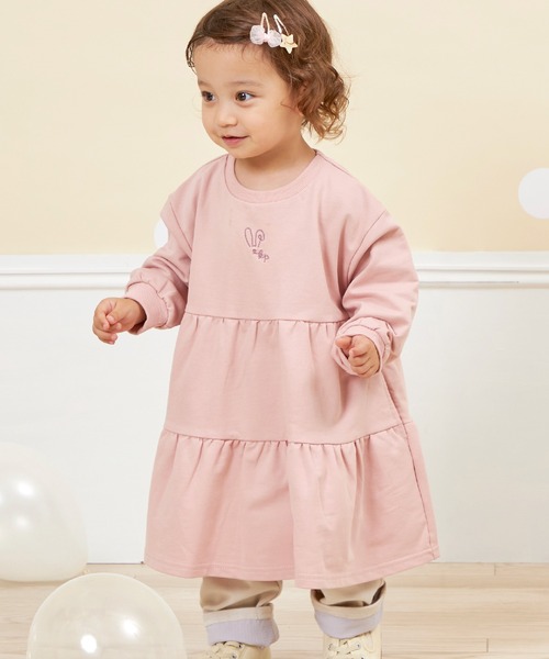 KP ワンピース 「WEB限定」ふんわりワンピース(80〜140) キッズ 子供服