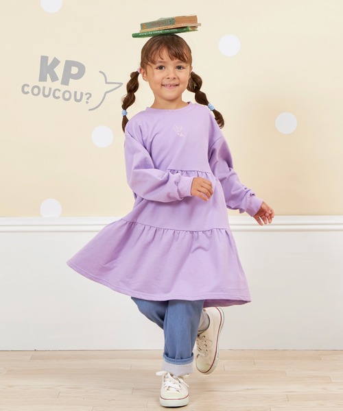 CFCL キッズ　ワンピース KP ワンピース 「WEB限定」ふんわりワンピース(80〜140) キッズ 子供服