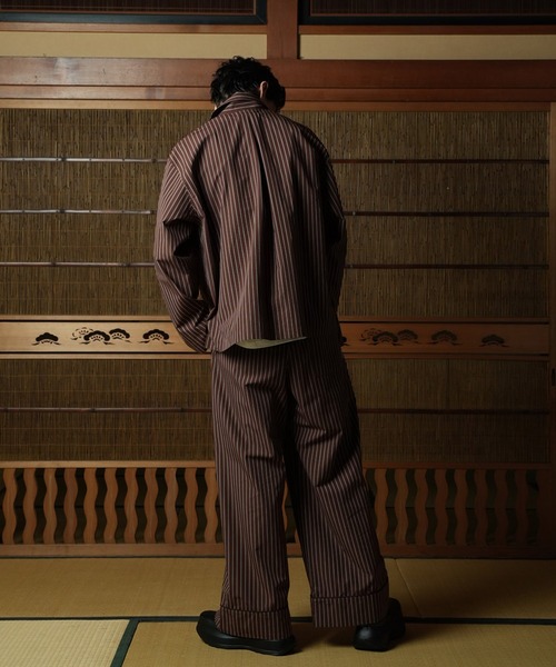 WITH OR WITHOUT シャツ Long Sleeve Silk Shirt/ロングスリーブ