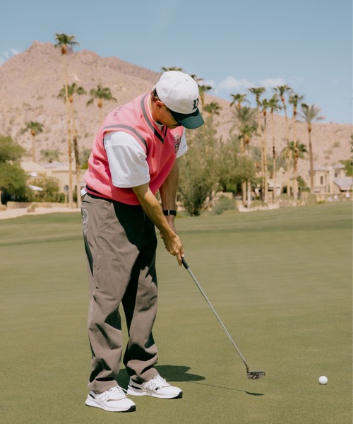 DEVEREUX GOLF ベスト ジレ 16 Run Club ニットベスト メンズ