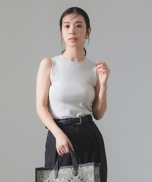 ニット セーター LUREXノースリーブ プルオーバー レディース ANAYI｜LUREXノースリーブ プルオーバー | Rakuten Fashion(楽天