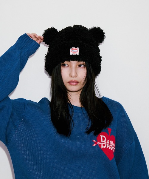 セーター ニット 「BASICKS/ベイシックス」「別注」 HEART KNIT/ギフトにもオススメ メンズ レディース