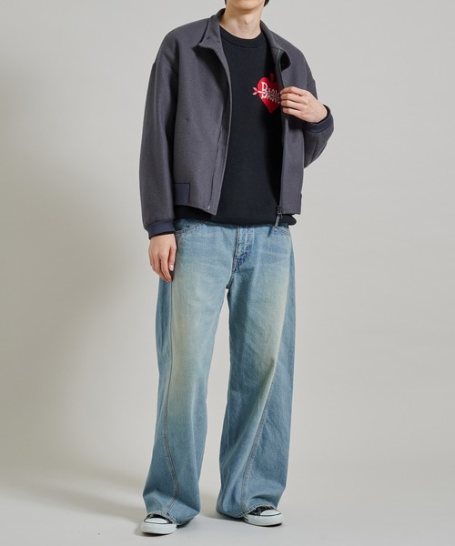 Basicks ニット BASICKS/ベイシックス】〈別注〉 HEART KNIT/ギフトにもオススメ
