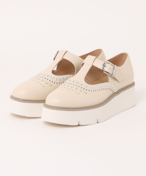 あしながおじさん パンプス 軽量｜Tストラップシューズ 7410015