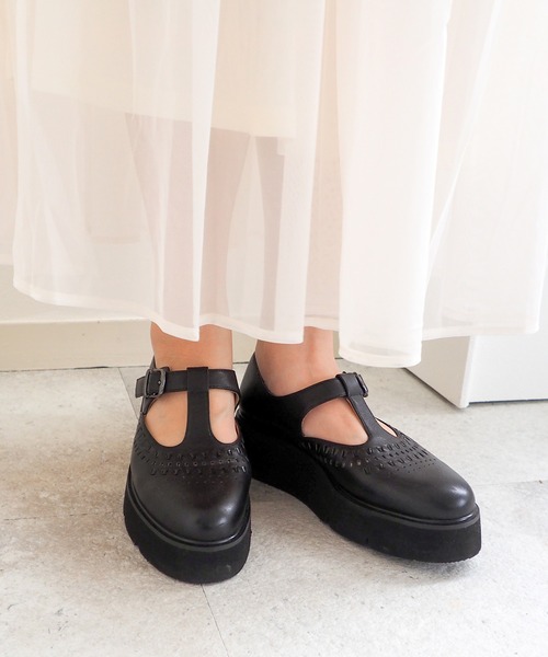 あしながおじさん パンプス 軽量|Tストラップシューズ 7410015 あしながおじさん パンプス 軽量|Tストラップシューズ 7410015