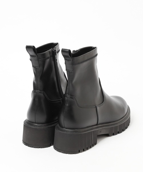 「LEPSIM」 ショートブーツ LARGE ブラック レディース_画像9