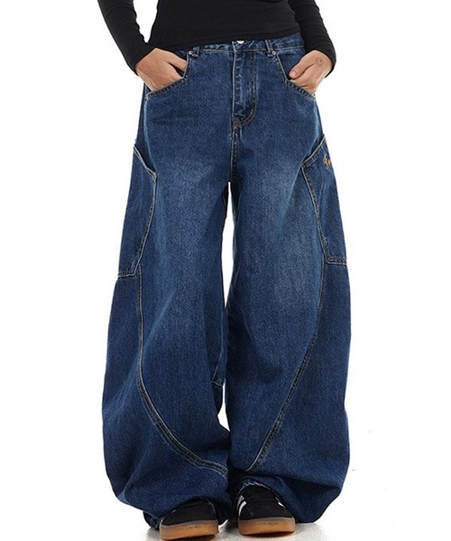 DEVICE（デバイス） ジーンズ デニム デニムパンツ バギー スーパー