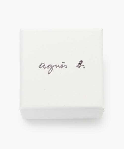 Agnes ｂ.【エレガントデザイン☆Carving of Love Stud ピアス】 agnes b. ピアス H925 ハート スタッズ ”Carving of love