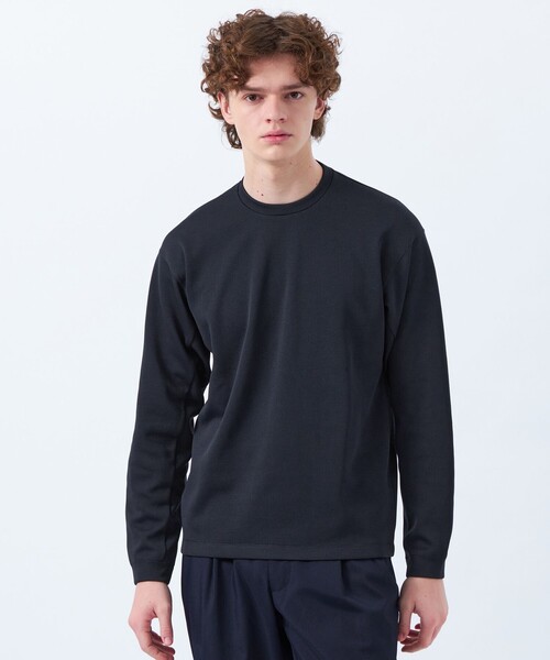 定価17600円の半額マッキントッシュフィロソフィトロッター新品タグ付Tシャツ黒 MACKINTOSH PHILOSOPHY tシャツ トロッター オーバーサイズT