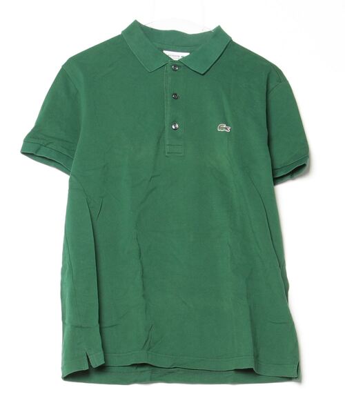 Lacoste ダークグリーン ポロシャツ 半袖 LACOSTE 「LACOSTE」 半袖ポロシャツ 4 グリーン メンズ