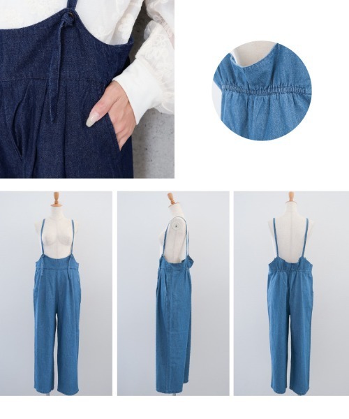 デニムサロペット レディース パンツ デニムサロペット レディース : ZOZOTOWN Yahoo!店 - 通販