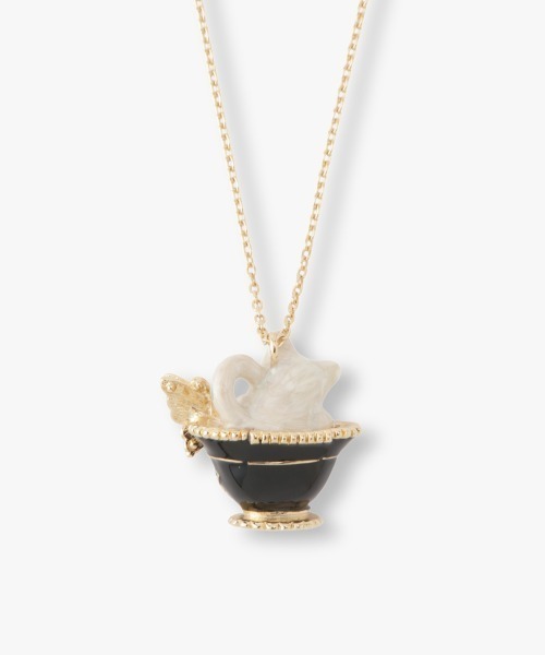 【美品】アナスイ 猫 （白猫）ネックレス ＊レア＊ ANNA SUI ネックレス 白猫モチーフ レディース : ZOZOTOWN Yahoo