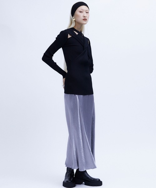 THINGS THAT MATTER TWIST KNIT TOPS / ツイストニットトップス