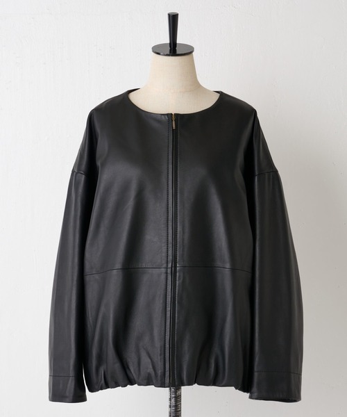 BEARDSLEY（ビアズリー） レザージャケット 0 ブラウン レディース