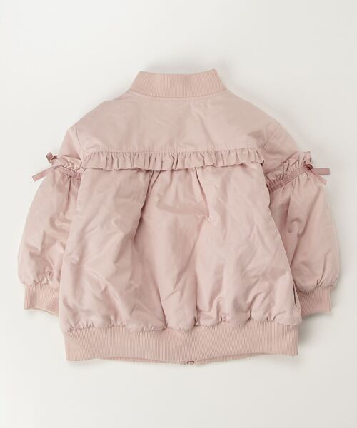 mezzo piano 「mezzo piano」 「KIDS」ブルゾン 110 ピンク キッズ