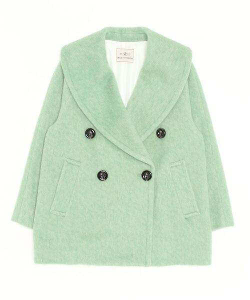 GRACE CONTINENTAL（グレースコンチネンタル） コート 36 グリーン