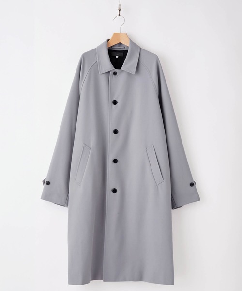 CLEL（クレイル） ステンカラーコート S チャコールグレー メンズ