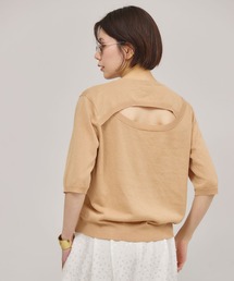 Curensologyリボンバックニットプルオーバー 黒⭐︎定価27500円 セール】Curensology(カレンソロジー)/2WAYリボンニットプル