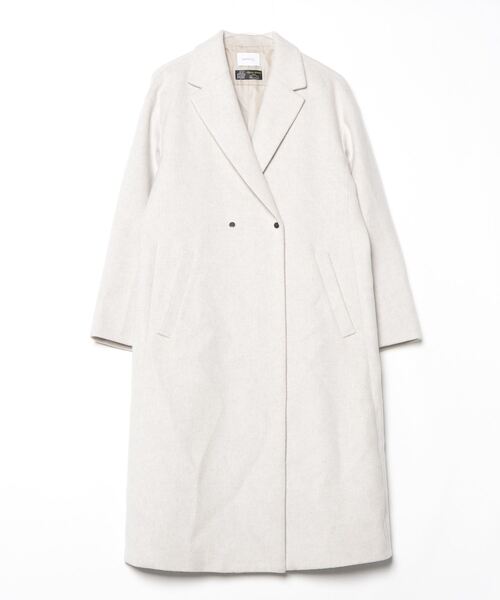 SHIPS any 「SHIPS any」 チェスターコート 40 ナチュラル レディース