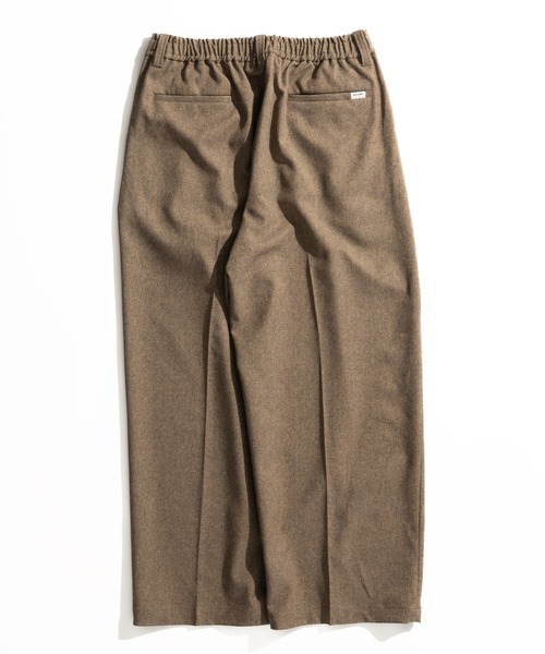 MELTON WIDE SLACKS – GOAT ESSENCE