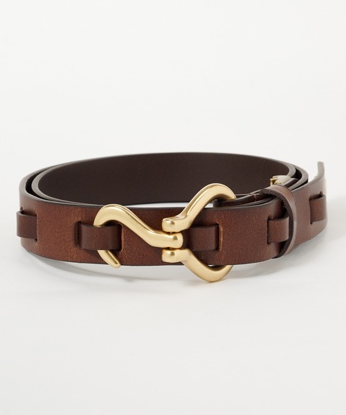 Lee（リー） ベルト フックバックルベルト レザーベルト 牛革 0120604