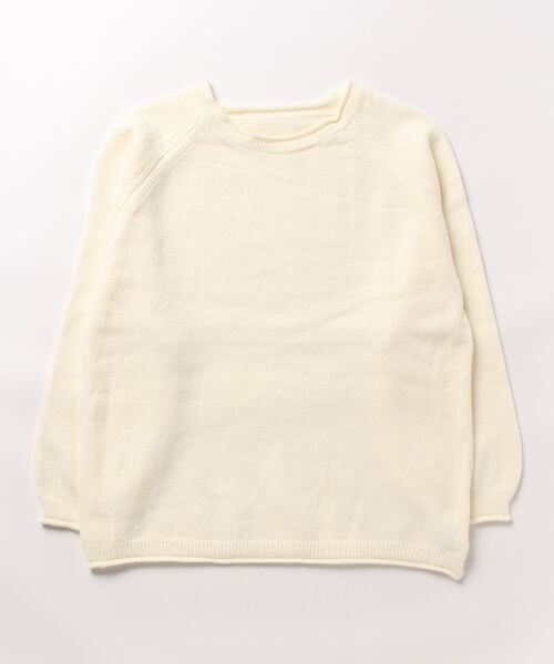 「MAISON DE THERESE」 長袖ニット FREE オレンジ レディース_画像9