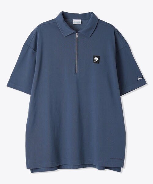 コロンビア Columbia メンズ 半袖ポロシャツ ビーボウルショートスリーブポロ ハーフジップ 冷感速乾 UVカット PM0921 Columbia ポロシャツ Columbia／ビーボウル ショートスリーブ