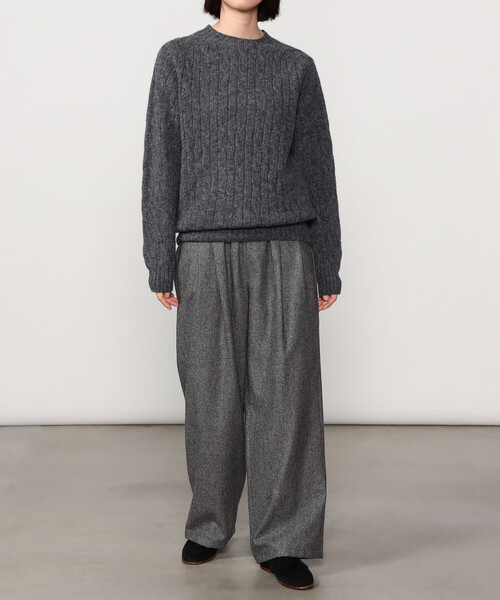 「Morris & Sons」 イージーパンツ 0 グレー系その他 レディース_画像9