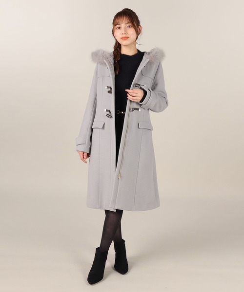 LAISSE PASSE（レッセパッセ） ダッフルコート LARGE キナリ