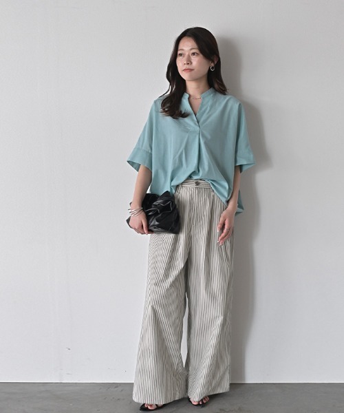 USA古着 コットンスラックス ストライプ ワイド baggy ルーズ シティ 179555922.jpg?cmsp_timestamp=