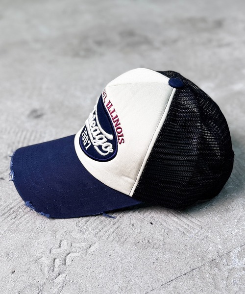 CALIFORNIA OUTFITTERS メッシュキャップ キャップ 帽子 5A5 ダメージ