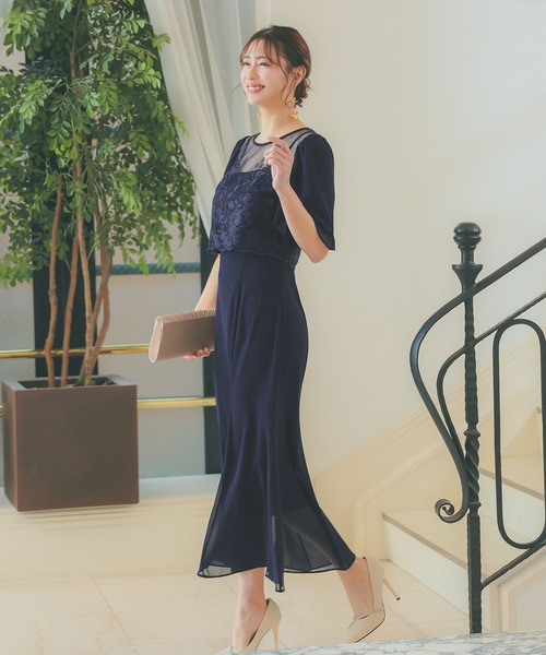 Retica（レティカ） ドレス パーティー ドレス 二次会 ワンピース ワン