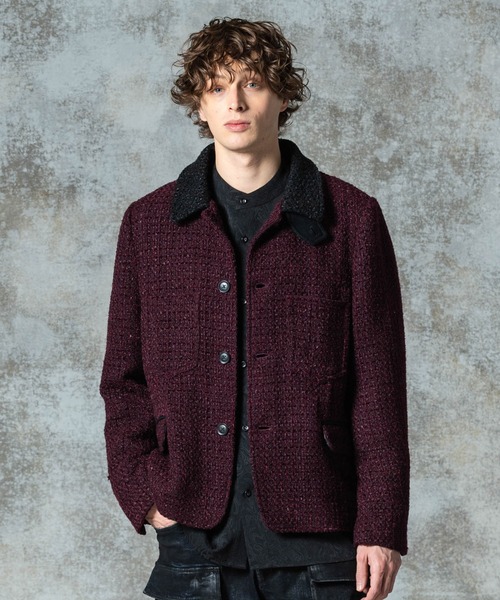 glamb（グラム） ブルゾン アウター Hidden Valley Tweed Jacket