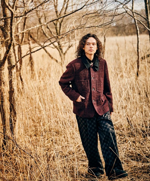 glamb(グラム) ブルゾン アウター Hidden Valley Tweed Jacket glamb(グラム) ブルゾン アウター Hidden Valley Tweed Jacket