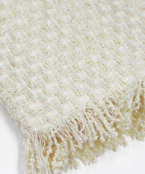 「LAVEANGE」 ツイードジャケット L ブラック レディース_画像6