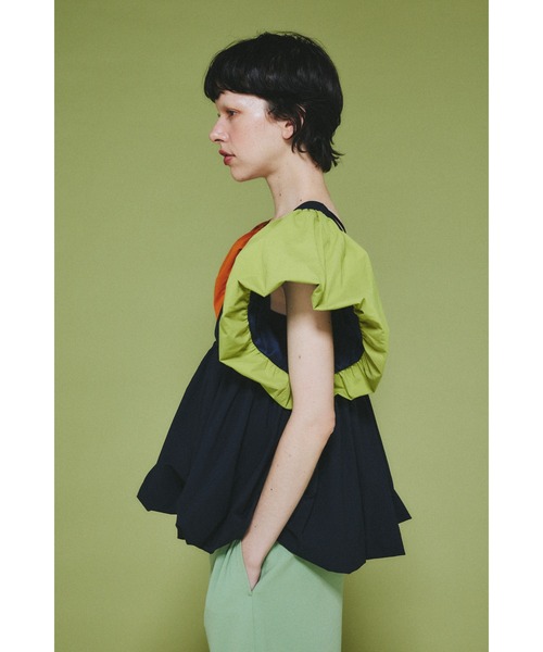 HeRIN.CYE 2wayバルーンヘムトップス 2way balloon hem tops 2wayバルーンヘムトップス（その他