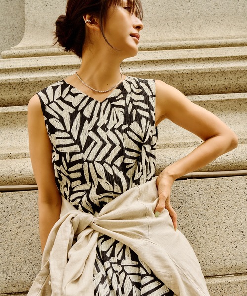 ROPE'（ロペ） ワンピース 「DEVEAUX（デヴォー）」Aラインフレア