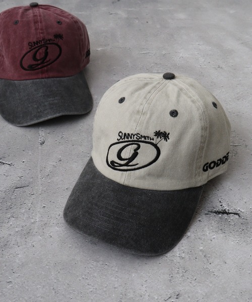 Sunny Smith キャップ 帽子 メンズ Sunnysmith GODDESS embroidery